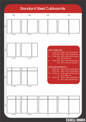 Standard Steel Cupboards